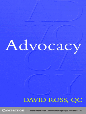 cover image of Advocacy
